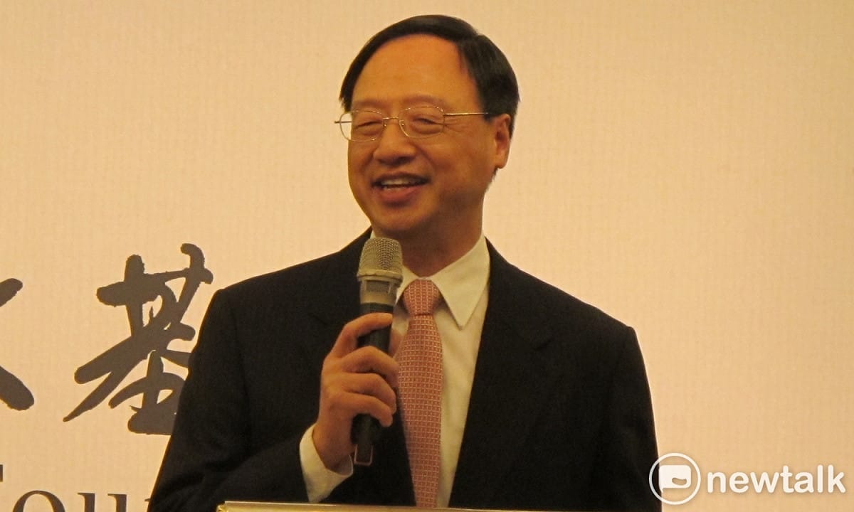 前行政院長江宜樺16日表示，成立長風基金會跟選舉無關。 圖：新頭殼資料照片