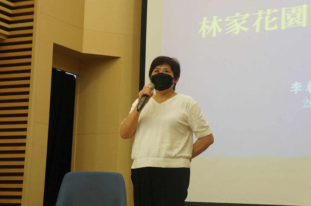 文化局主任秘書翁玉琴蒞臨現場致詞。 圖：新北市文化局提供