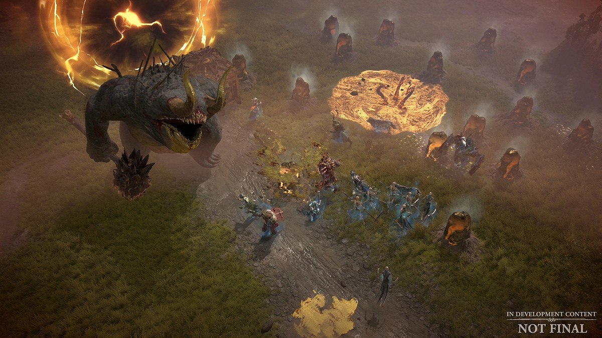 《暗黑破壞神 IV》將展開保密的遊戲後期封閉 Beta 測試，這將是首次讓選定的玩家參與測試 圖：暴雪娛樂/提供