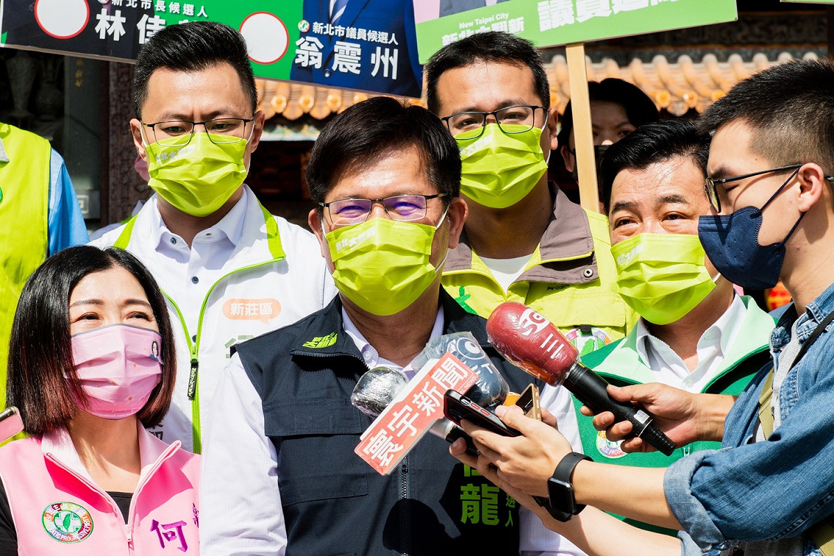 林佳龍今（21）日表示，侯友宜雖然「口中講好好做事，但是心中志在2024」，無力又分心，市政就會空轉，當然會退步。 圖：林佳龍競辦提供