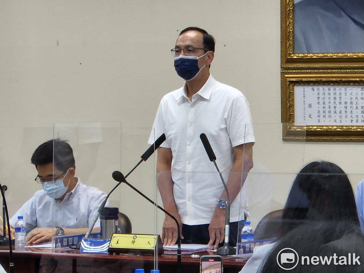 國民黨主席朱立倫。 圖：黃建豪/攝（資料照）