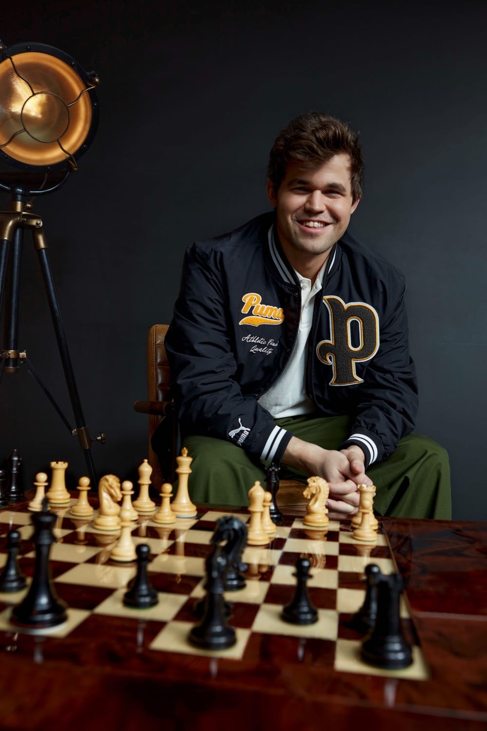 國際西洋棋世界冠軍卡爾森（Magnus Carlsen）。 圖：翻攝自推特（資料照）