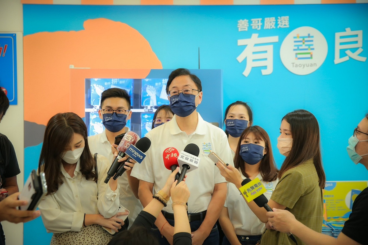 國民黨桃園市長參選人張善政。 圖：張善政競選總部 / 提供