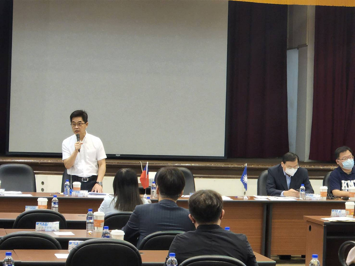 國民黨團提出新會期優先推動法案，再次提及將推動囤房稅。 圖：黃建豪/攝