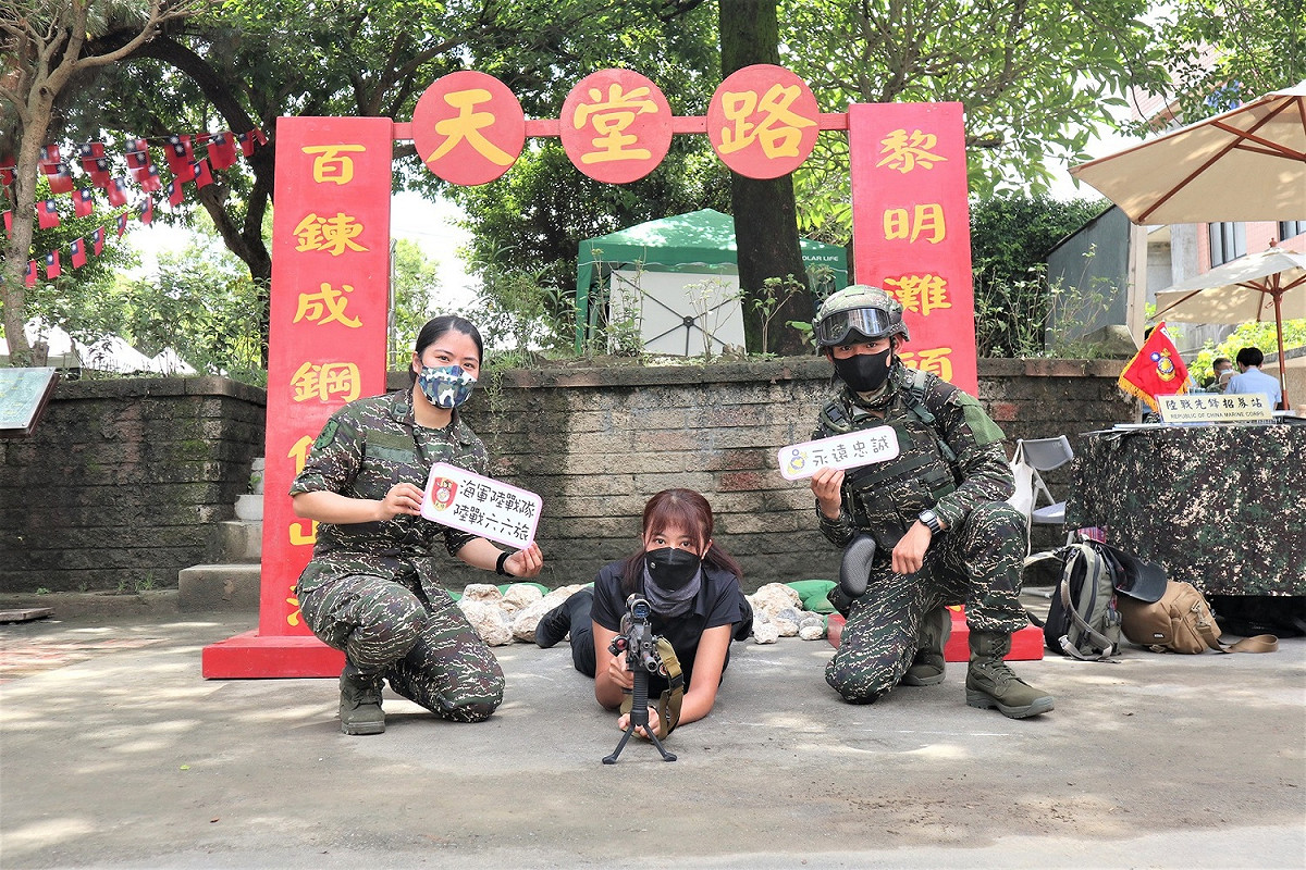 經典硬漢關卡天堂路等您來體驗。 圖：新北市文化局提供