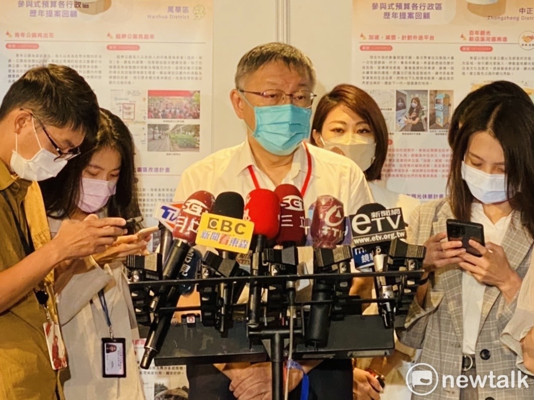 台北市長柯文哲。 圖：周煊惠 / 攝