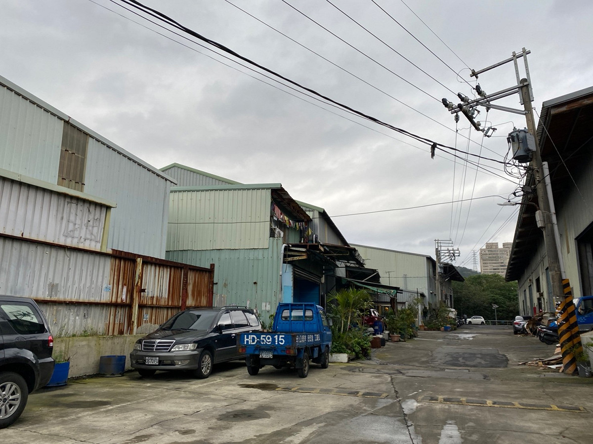 變4-2案樹林俊興街瓦斯加壓站用地況。 圖：新北市城鄉局提供