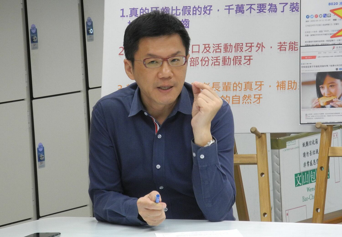 侯友宜選辦執行長張其強。 圖：王峻昌攝