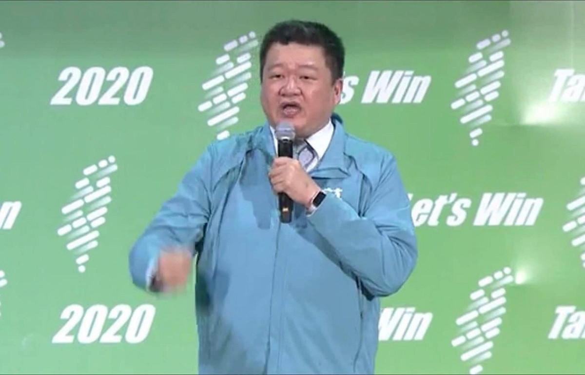 林佳龍競辦發言人何博文。 圖：何博文提供