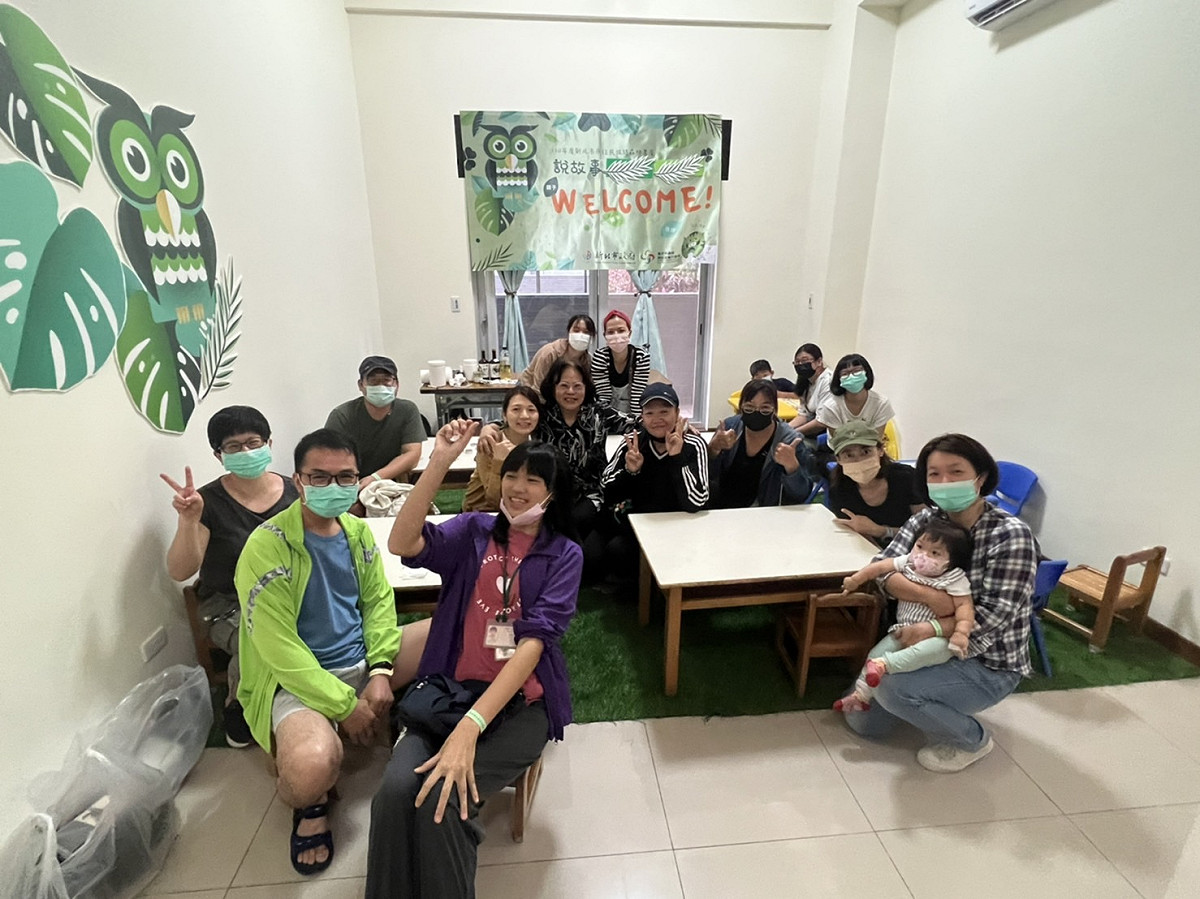 第一場DIY活動體驗圓滿成功。 圖：新北市政府原住民族行政局提供