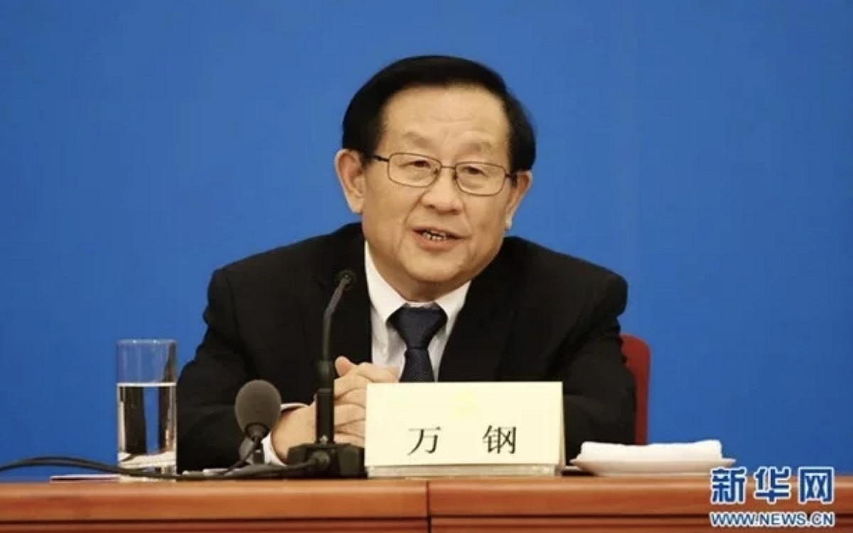 中國全國政協副主席萬鋼將出席安倍國葬，相較英女王伊莉莎白二世國葬由國家副主席王岐山出席，外界普遍認為當前中日關係處於低谷。 圖：截自新華社