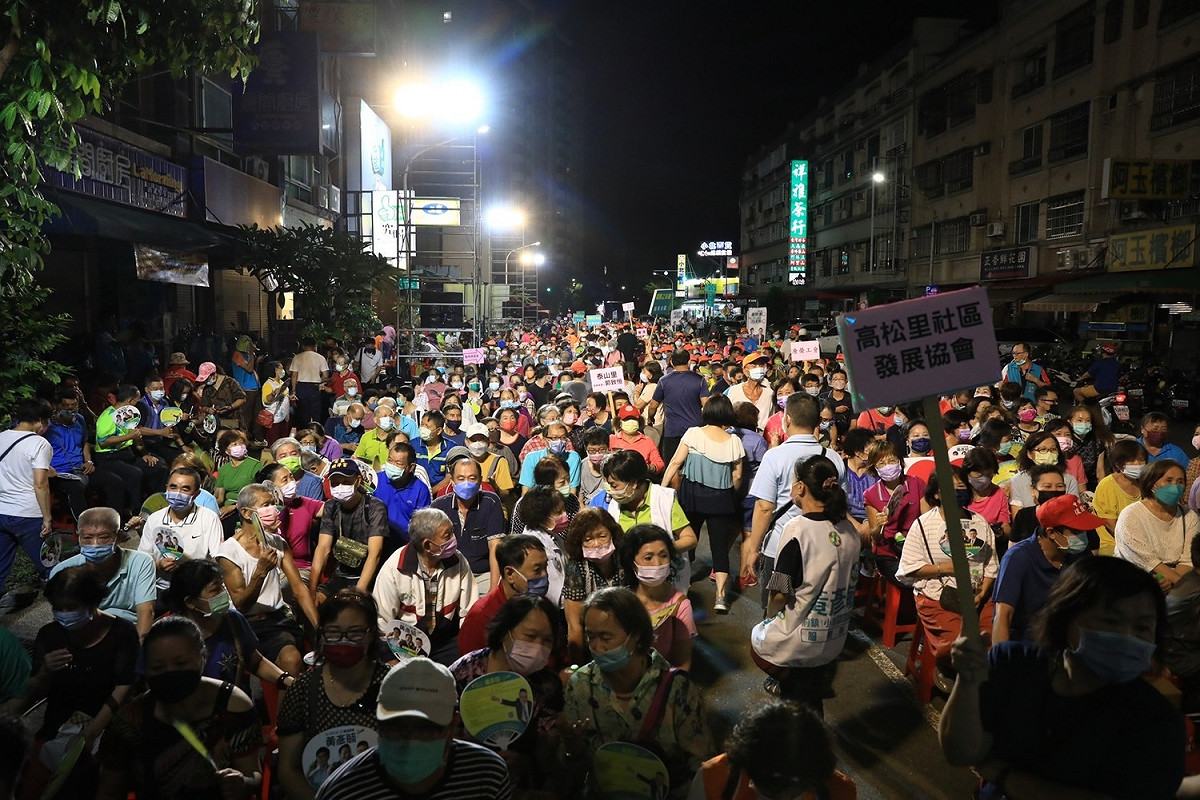 現場湧入兩千多人。 圖：黃彥毓提供