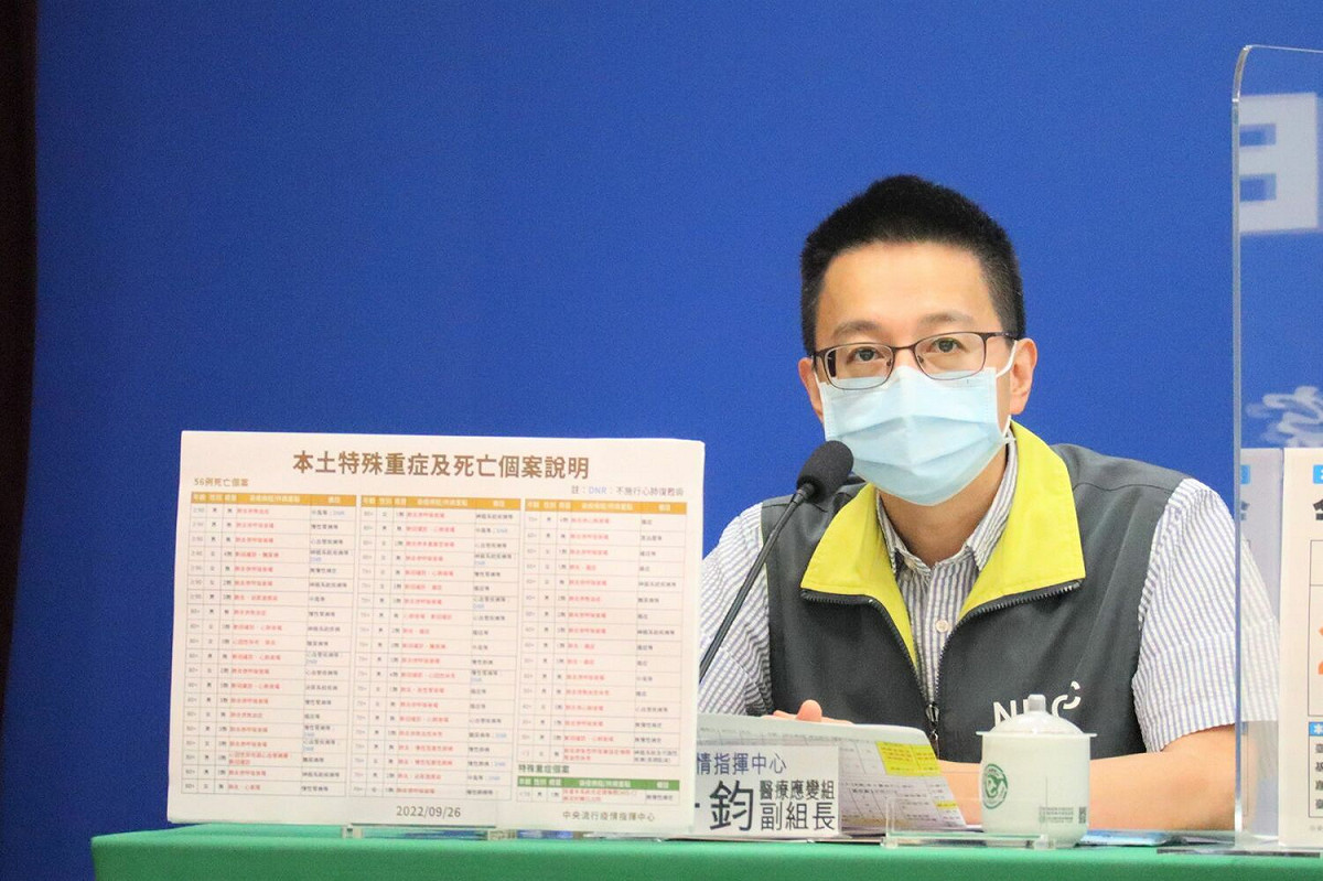 醫療應變組副組長羅一鈞 圖：中央流行疫情指揮中心/提供