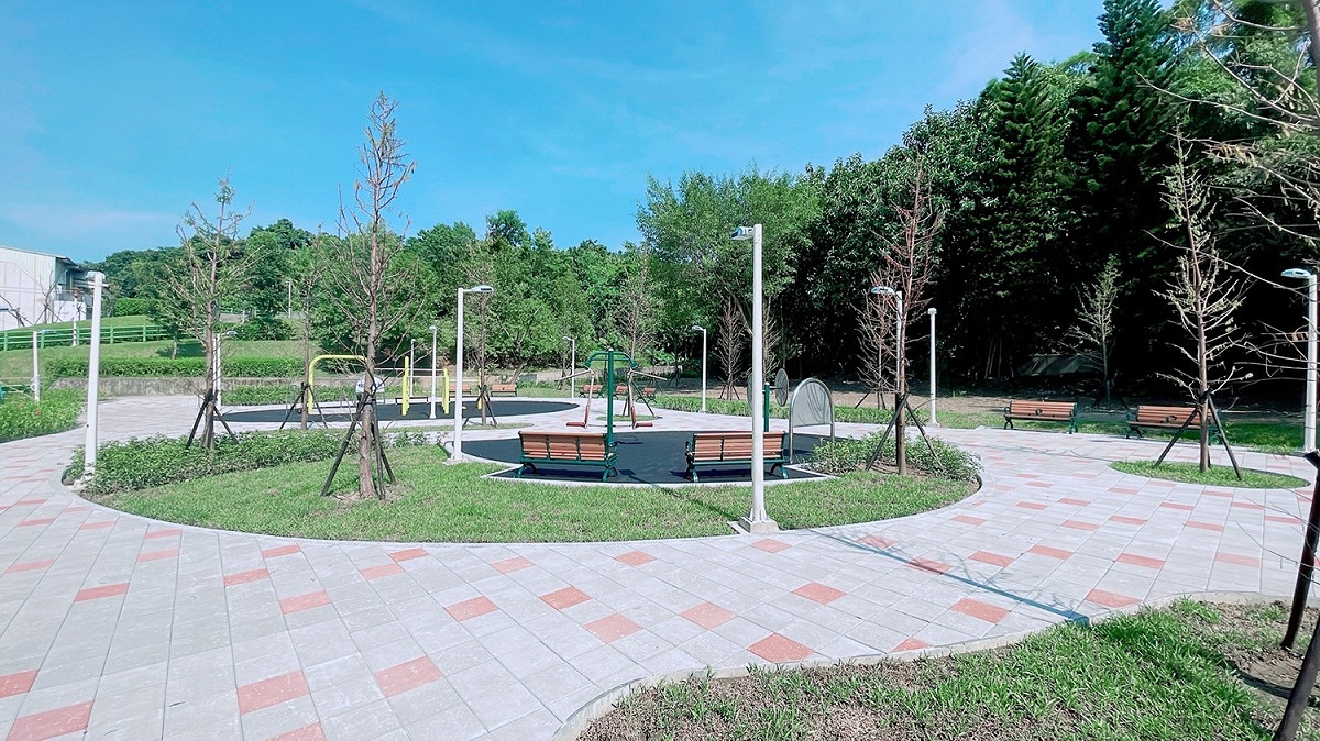 土城青山公園第３期園區將於9月30日正式啟用。 圖：新北市工務局提供