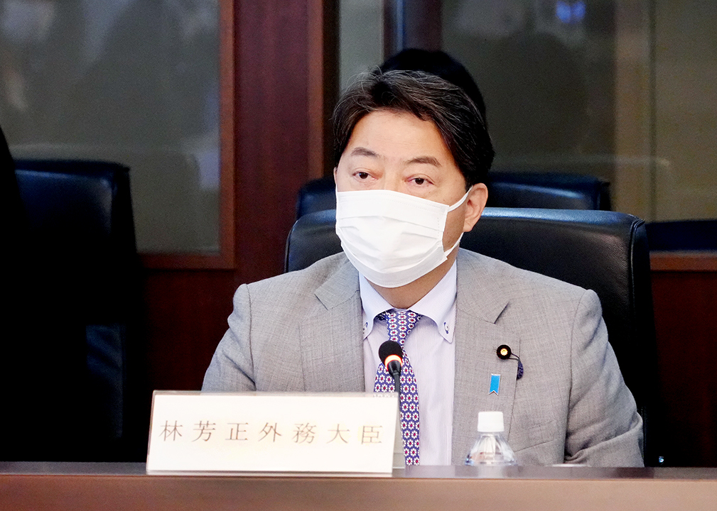 日本內閣官房長官林芳正。 圖：翻攝臉書（資料照）
