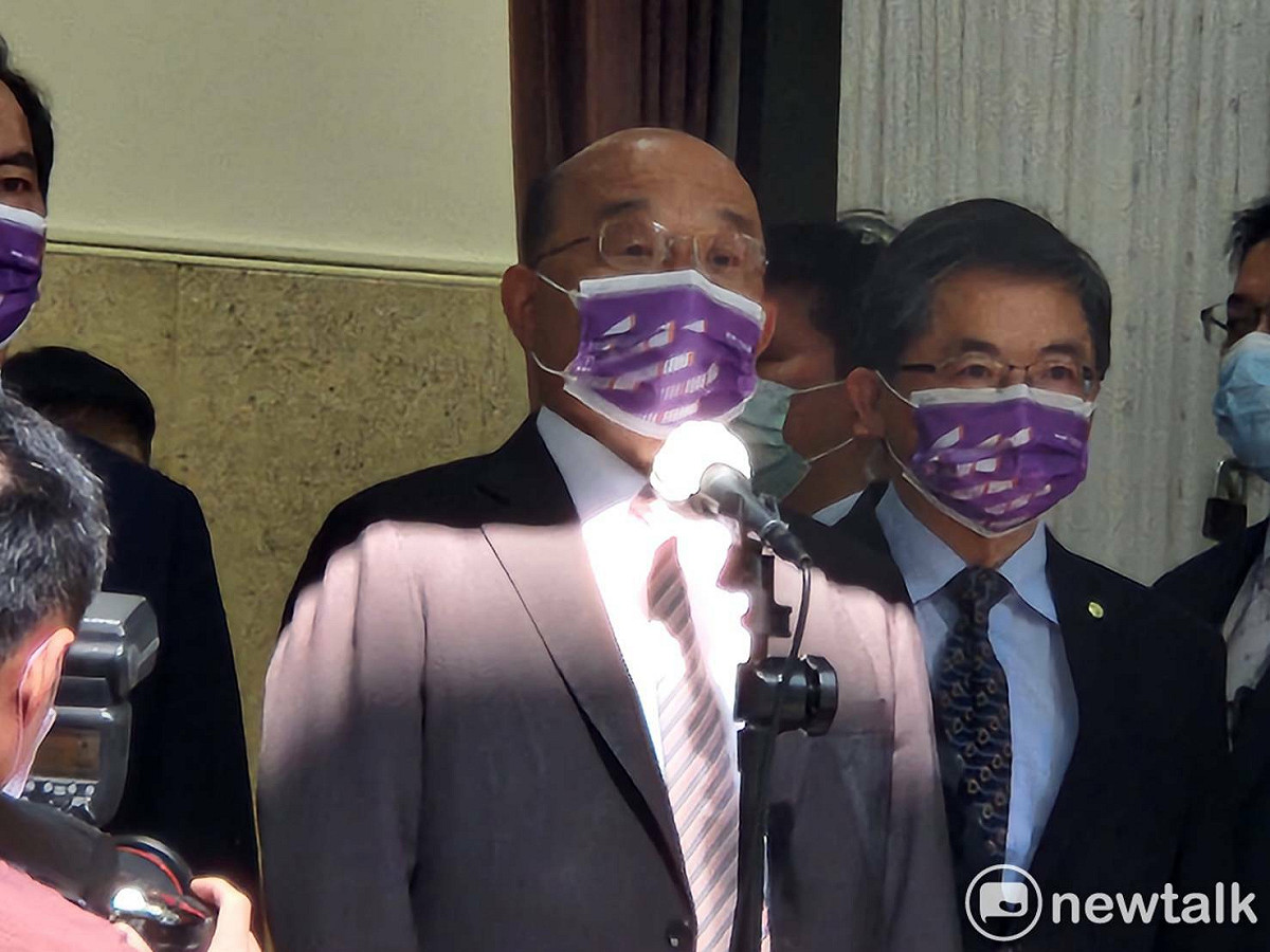 行政院長蘇貞昌。 圖：黃建豪/攝