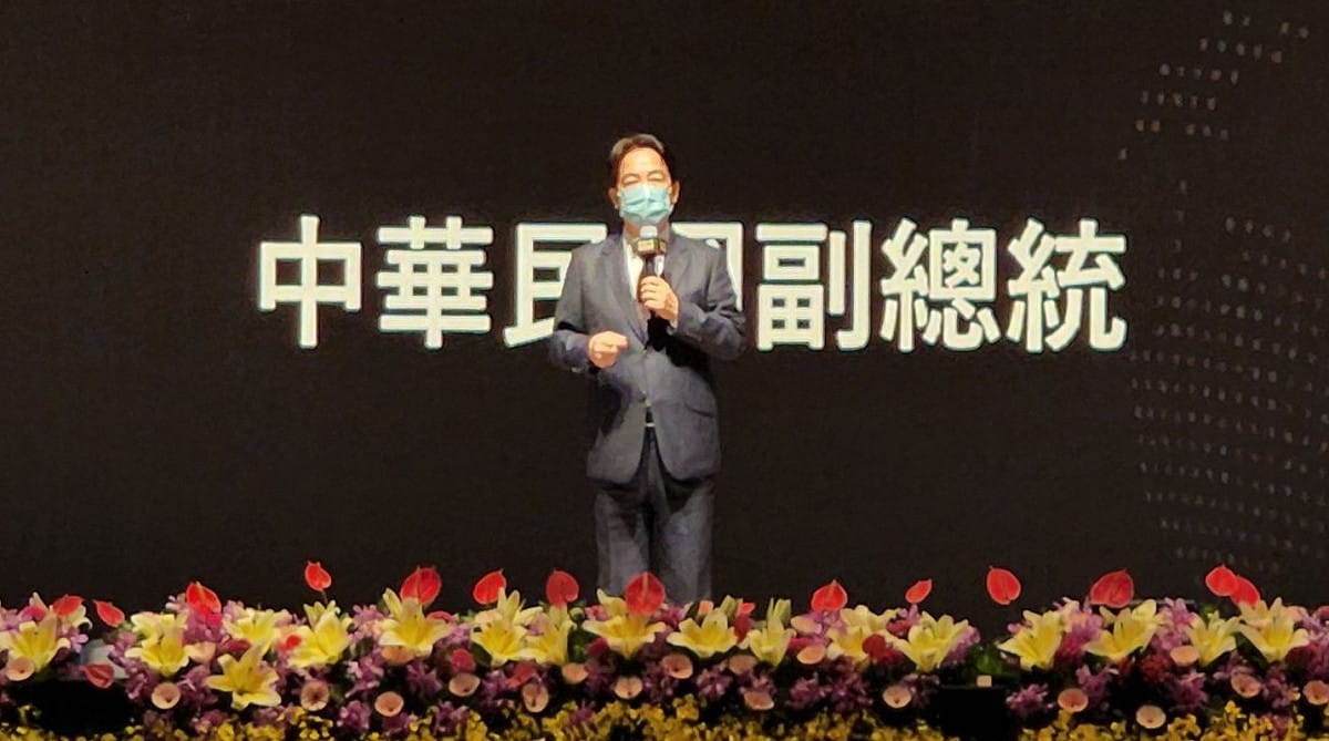 賴清德到場致詞。 圖：孫家銘攝