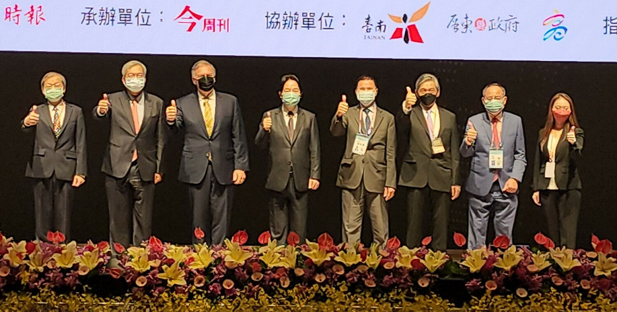 第一屆全球台商經貿論壇在高雄登場。 圖：孫家銘攝