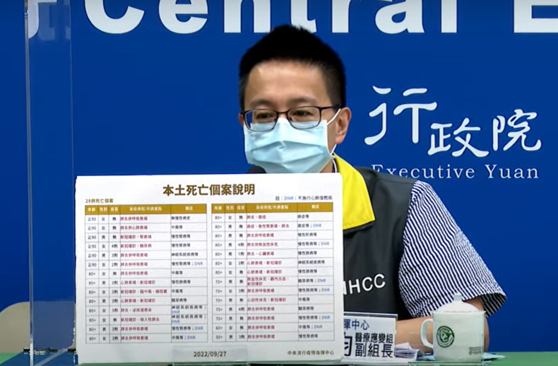 中央流行疫情指揮中心醫療應變組副組長羅一鈞。 圖：中央流行疫情指揮中心／提供