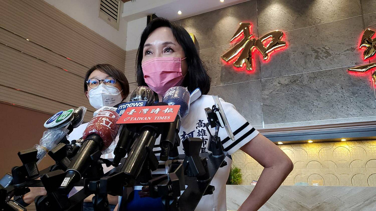 柯志恩嗆陳其邁敢為停電向當權據理力爭嗎? 圖：柯志恩選辦提供