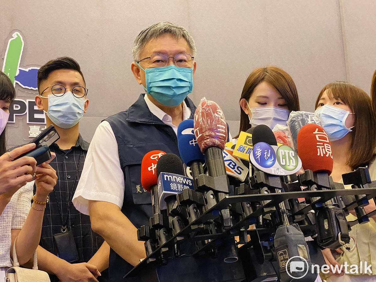 台北市長柯文哲。 圖：周煊惠 / 攝