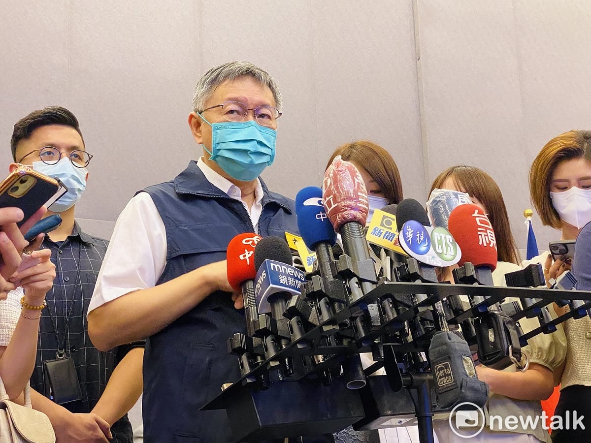 台北市長柯文哲。 圖：周煊惠 / 攝
