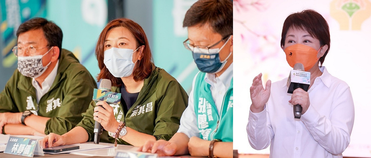 民進黨立委批評台中淪為「虐童之都」，要市民年底換掉盧秀燕。中市府回應，勿因選舉到了就亂抹惡名、標籤城市。 蔡其昌競總、台中市政府/提供 新頭殼/合成