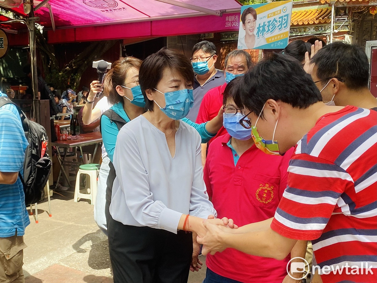 無黨籍台北市長參選人黃珊珊。 圖：周煊惠 / 攝