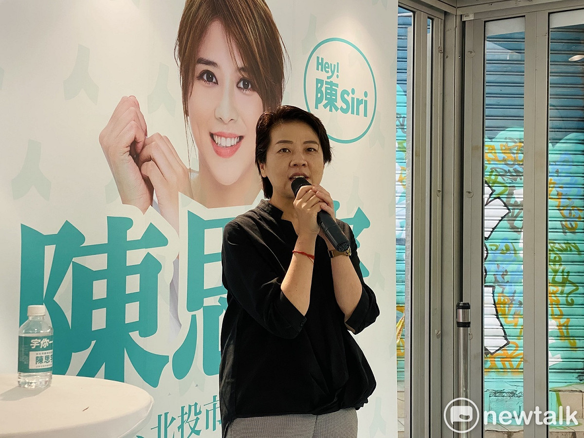 無黨籍台北市長參選人黃珊珊。 圖：周煊惠 / 攝
