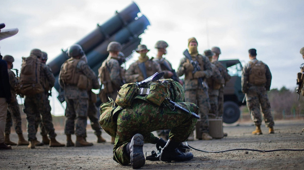 美軍陸戰隊將參與第一島鏈南北2場大型雙邊軍事演習。圖為2021年美日「堅毅之龍」(Resolute Dragon)軍演照片。 圖：翻攝U.S. Marine Corps(資料照片)