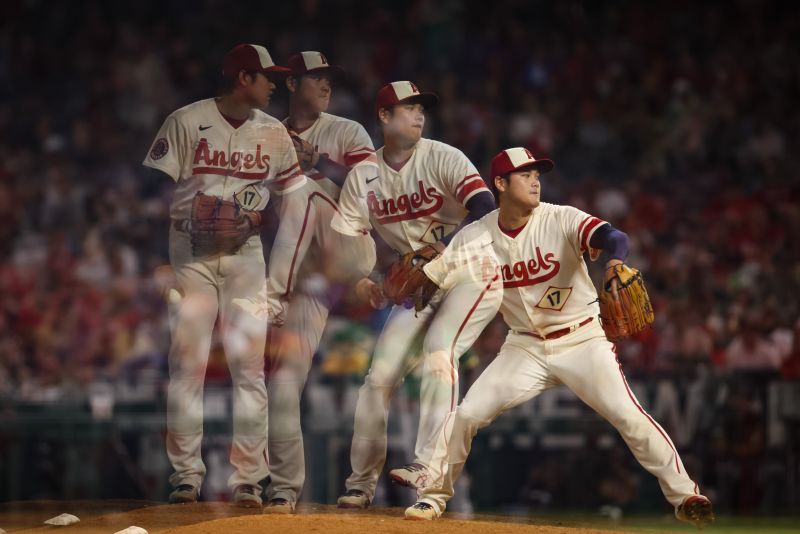 天使隊二刀流好手大谷翔平。 圖／MLB推特