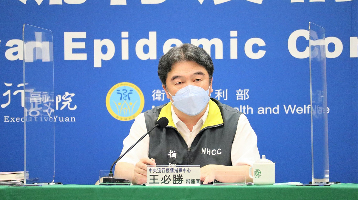 中央流行疫情指揮中心指揮官王必勝。 圖：中央流行疫情指揮中心/提供（資料照）