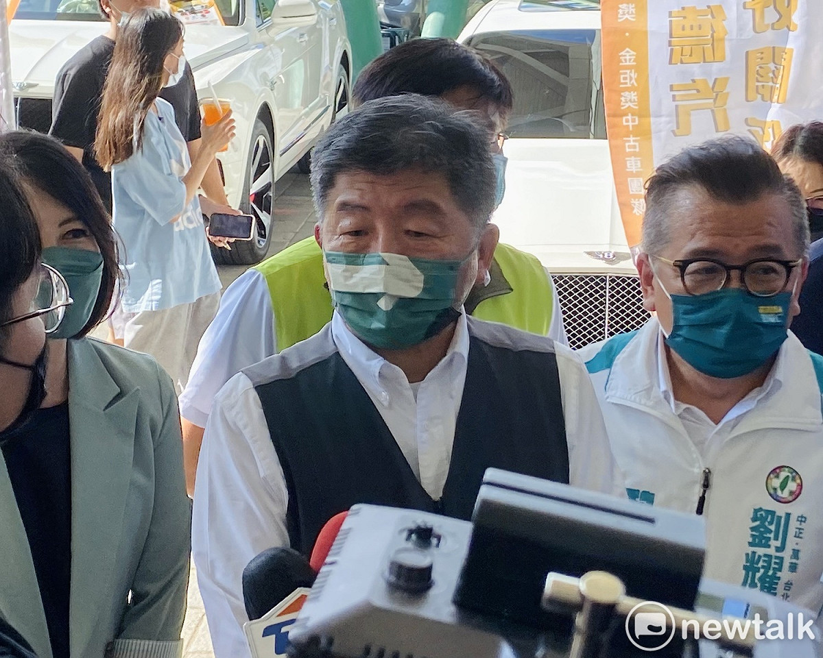 民進黨台北市長候選人陳時中。 圖：周煊惠 / 攝（資料照）