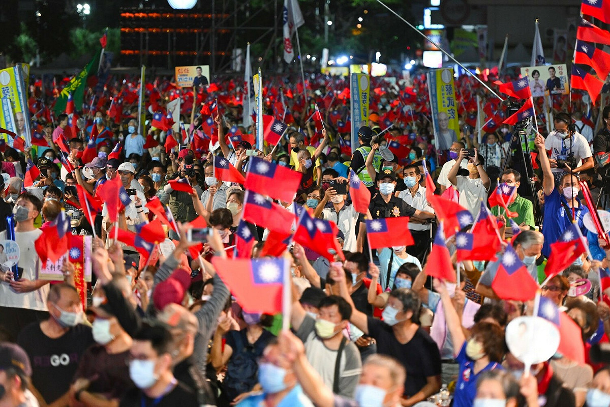 主辦單位號稱有五萬人到場。 圖：柯志恩選辦/提供