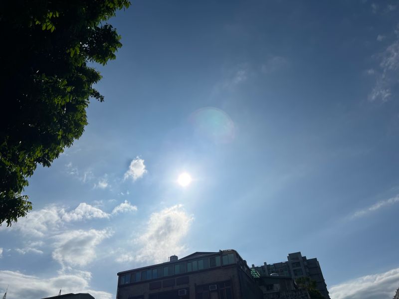 ▲中央氣象局表示，這波溫暖偏熱的天氣會持續到下週二（10/4），下週三（10/5）起入秋後首波東北季風南下，北台灣氣溫會慢慢轉涼。（圖／記者張志浩攝）