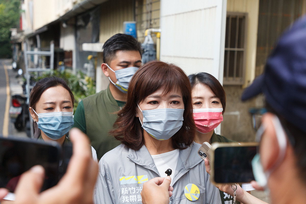 針對高虹安列出的「追殺」名單，沈慧虹表示真相已被網友揭穿，只要沒有稱讚的言論都被算成是負面的攻擊，直言「這種大數據專家只是成為網路笑話」。 圖：沈慧虹競選辦公室提供(資料照)