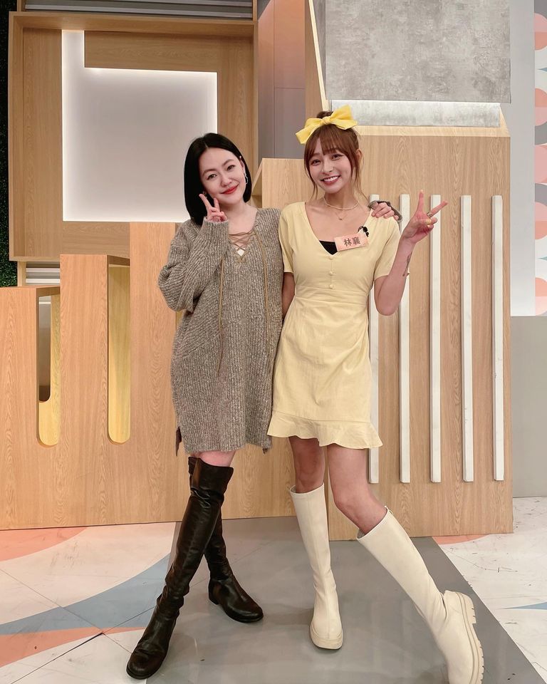 林襄(右)曬出和小S的合照。 圖：翻攝自臉書/林襄 Mizuki