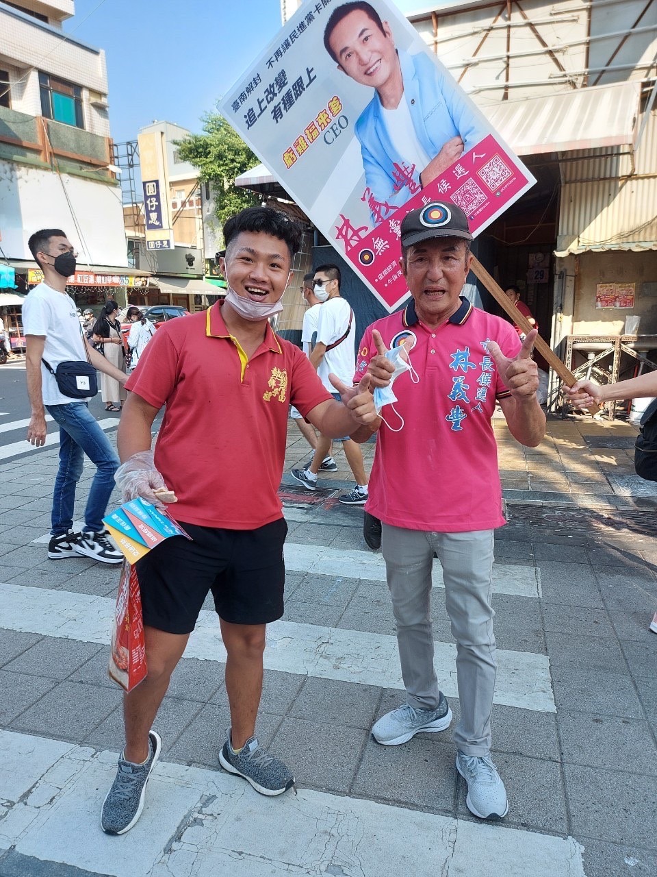 以辦電音趴等活動引發關注的林義豐，頗受年輕選民青睞。 圖：林義豐提供