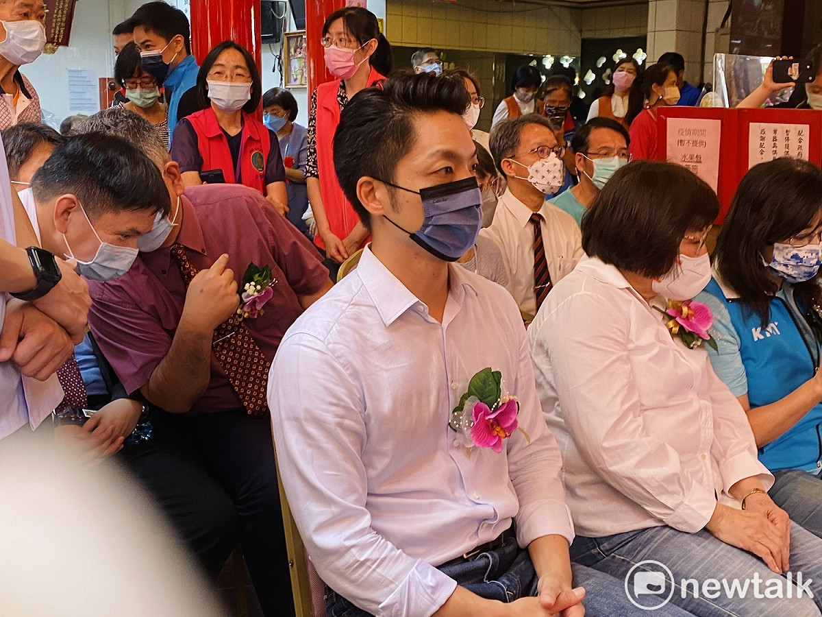 國民黨台北市長參選人蔣萬安。 圖：周煊惠 / 攝