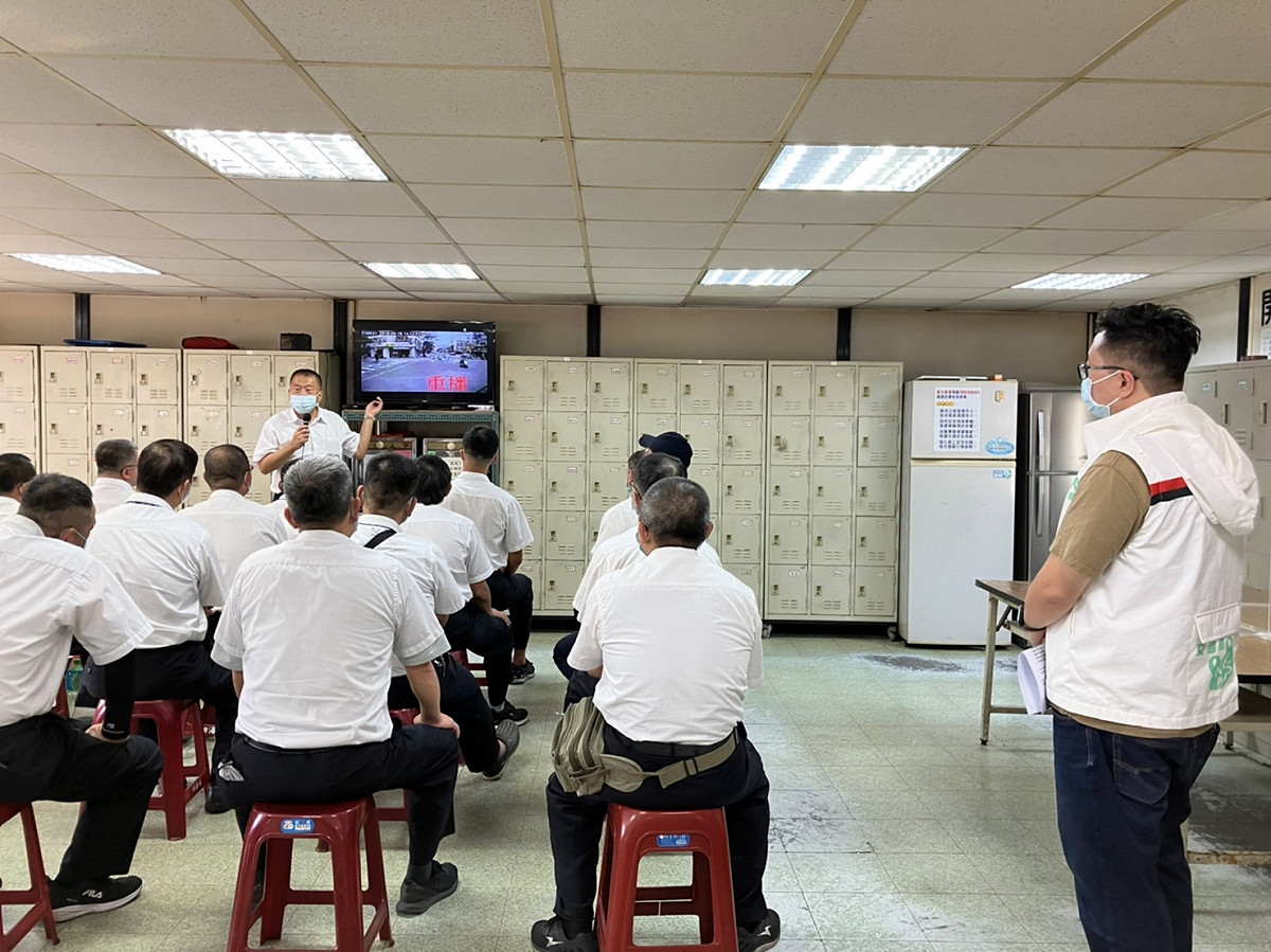 行安教育訓練。 圖：新北市交通局提供