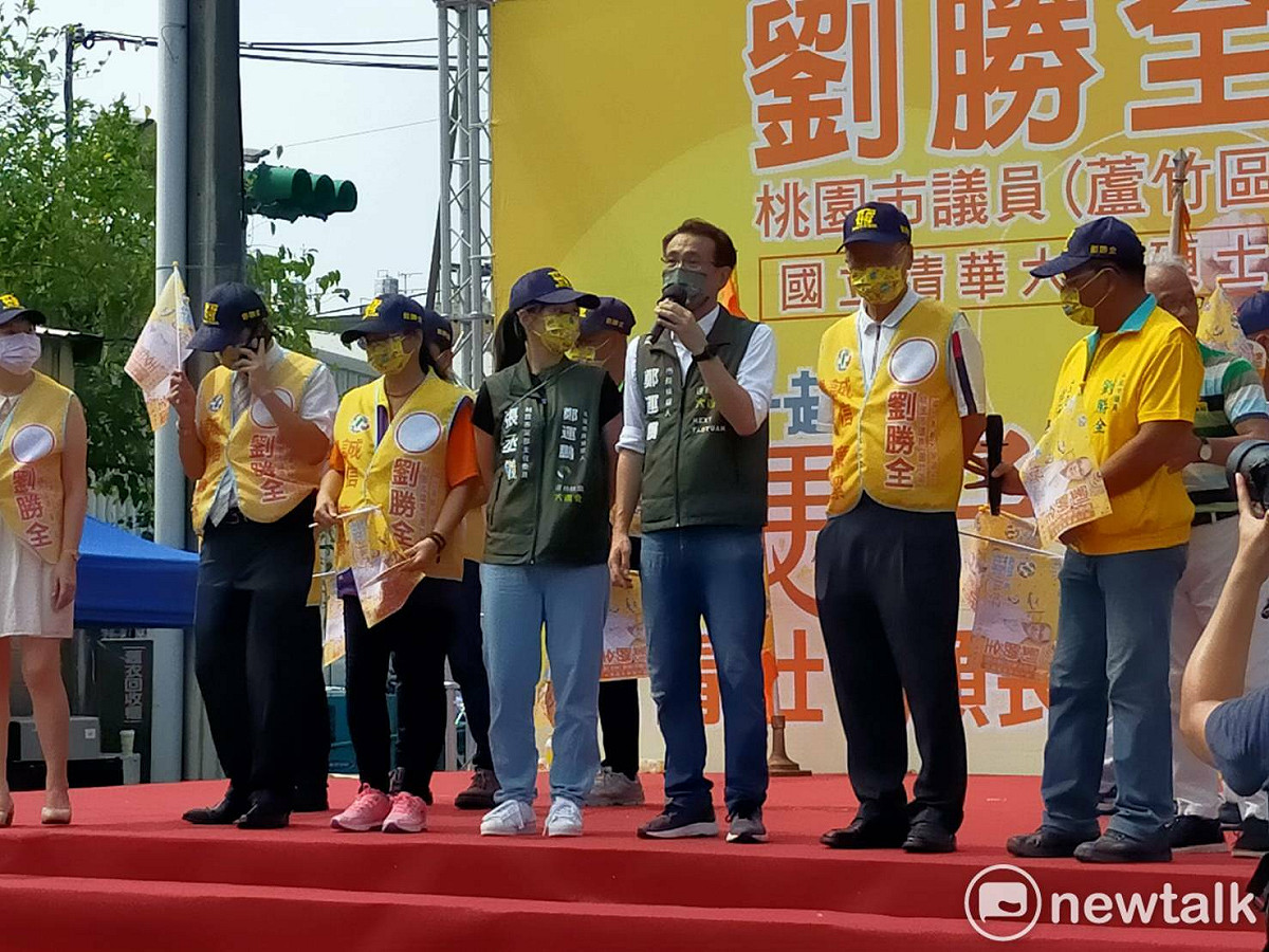 鄭運鵬反批，在張善政眼中，好像桃園一無是處。 圖：林昀真/攝