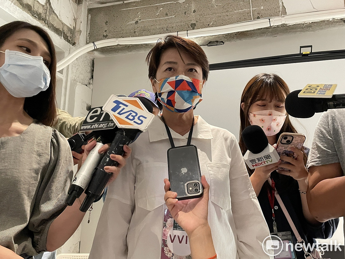 無黨籍台北市長參選人黃珊珊。 圖：周煊惠 / 攝