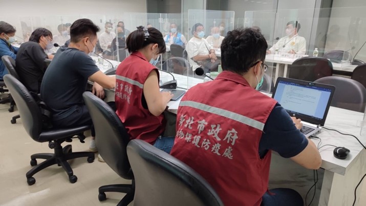 殯葬使用活禽雞鴨轉型會議照片。 圖：新北市動保處提供