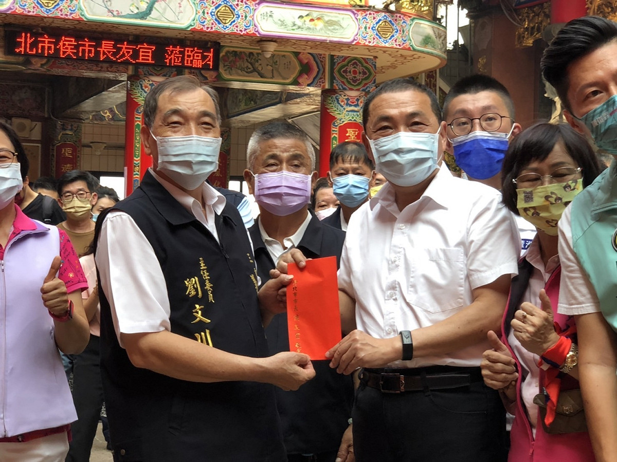 侯友宜表示，宗教以心為本，是穩定人心、讓社會祥和的重要力量。 圖：新北市民政局提供
