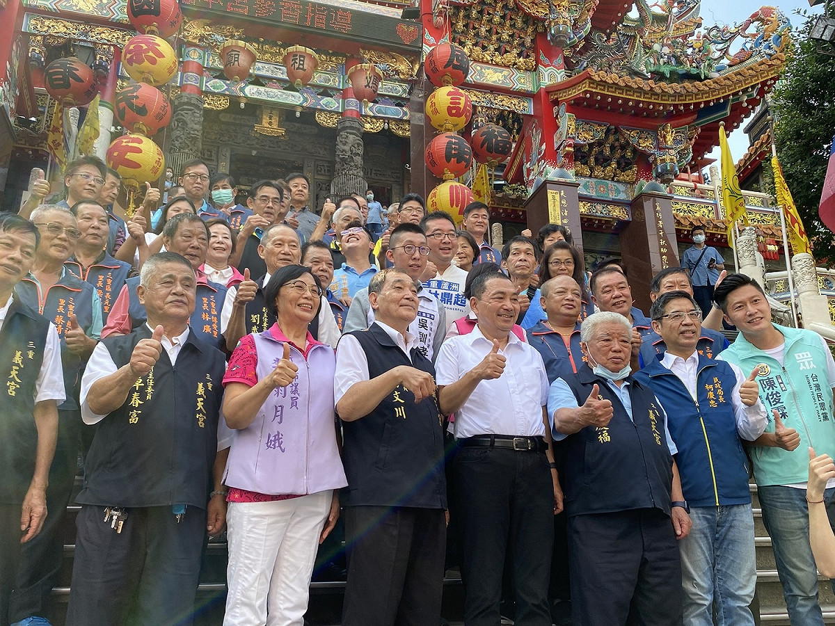 除熱心公益慈善外，三重義天宮更是網友票選「動物友善宮廟」排名第一的宮廟，。 圖：新北市民政局提供