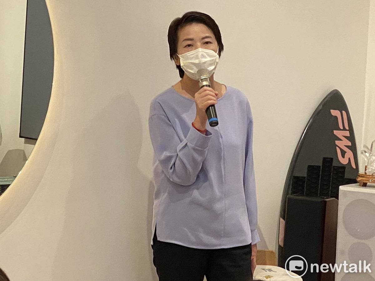 無黨籍台北市長參選人黃珊珊。 圖：周煊惠 / 攝
