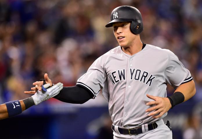 洋基隊Aaron Judge。 圖／美聯社／達志影像