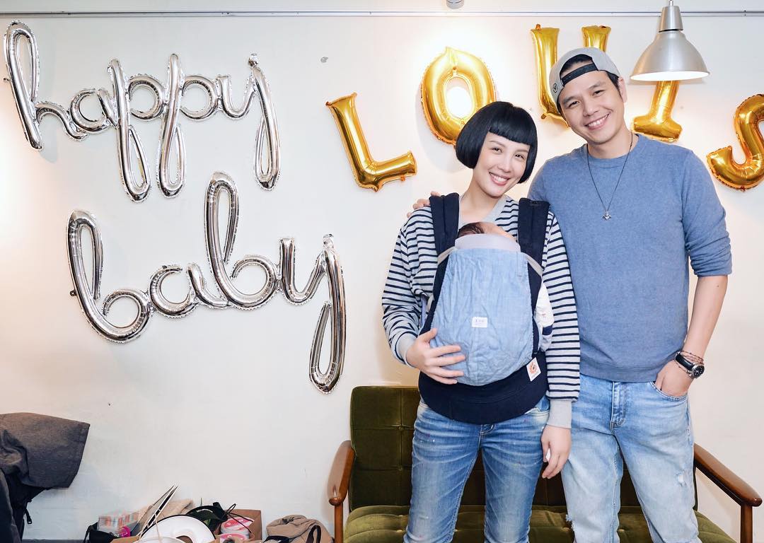 魏如萱和演員老公隆宸翰結婚4年。 圖：翻攝自臉書/魏如萱 waa wei