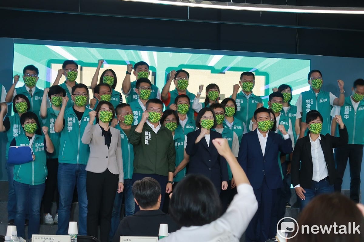 民進黨行動中常會5日在台中市舉行 圖：林朝億/攝