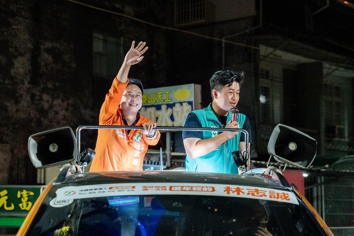 林志誠(左)指韓國瑜執政時期自殺死亡率最高。 圖：湧言會提供
